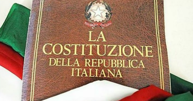 LA COSTITUZIONE DELLA REPUBBLICA  ITALIANA
