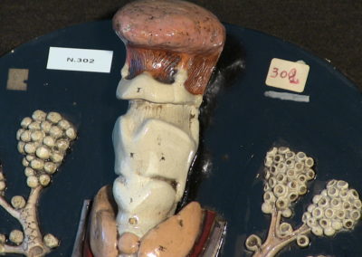 Modello di trachea e polmoni (particolare)