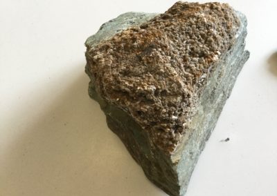 Strati alternati di arenaria e argilla, facies di ambiente costiero (Monti Pisani) (2)