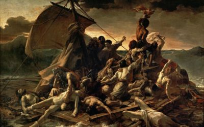 LA ZATTERA DELLA MEDUSA DI GERICAULT