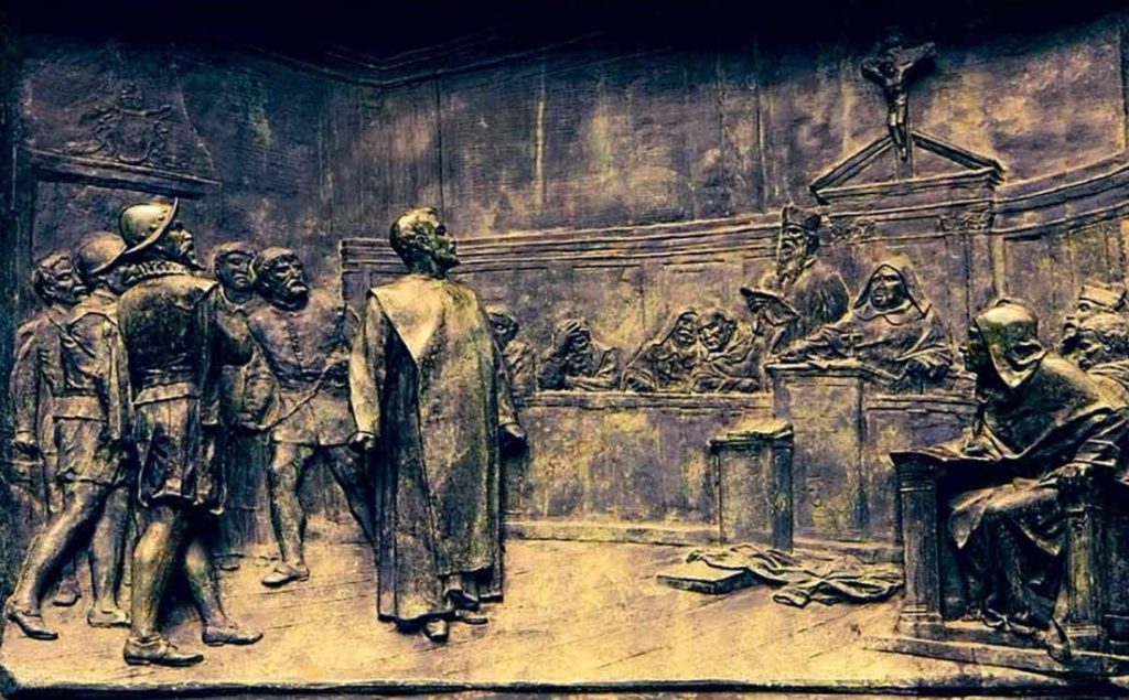 PROCESSO E CONDANNA DI GIORDANO BRUNO